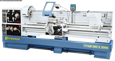 BERNARDO TITAN 660-3000 Digital, Metallbearbeitungsmaschinen, Drehmaschinen, Drehmaschine-konventionell-elektronisch