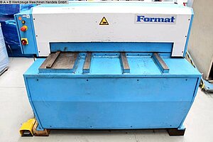 FORMAT TS2-1000-50, Metal Processing, Sheet metal working / shaeres / bending, Plate Shear - Mechanical